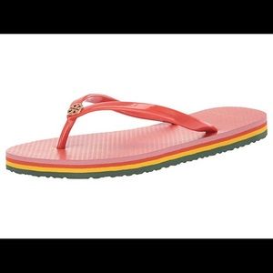Tory Burch Thin Flip Flop Canyon Stripe